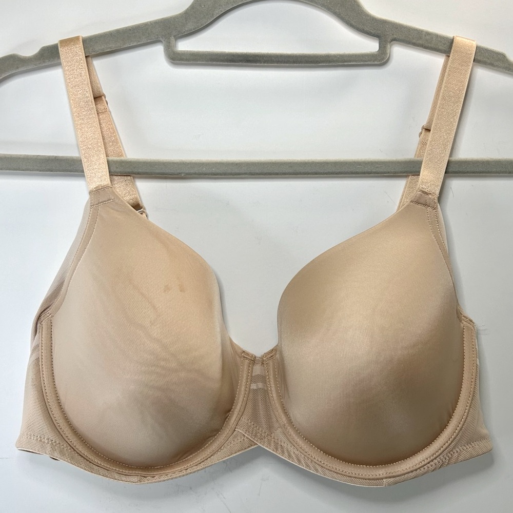 Paramour Lightly Lined Adjustable Strap Nude Tan Bra 38C